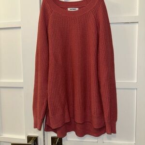 Old Navy Women's Rosewood Crewneck Knit Sweater